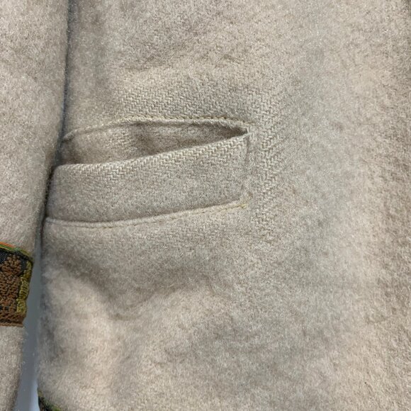 VINTAGE HUDSON'S BAY WOOL FAUX FUR TRIM HOODED JACKETS SIZE S - Picture 9 of 12